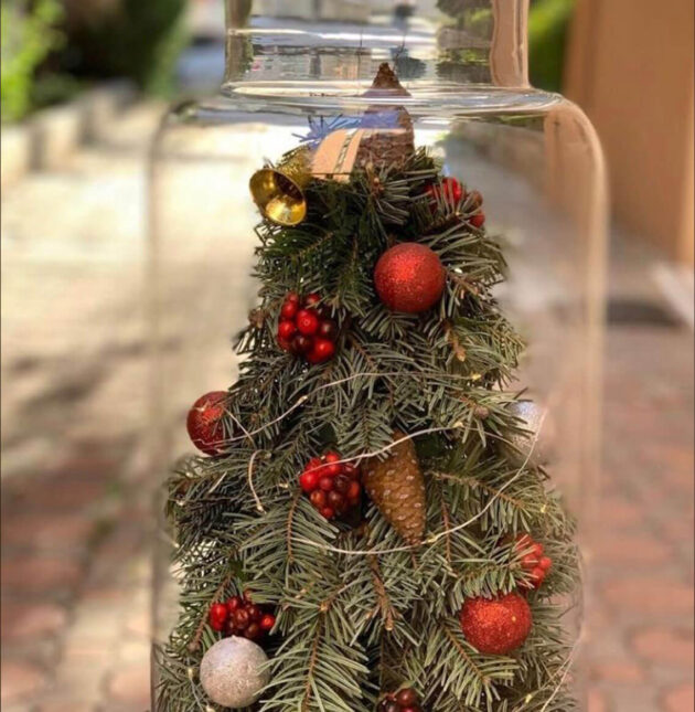 Charming Christmas Glass